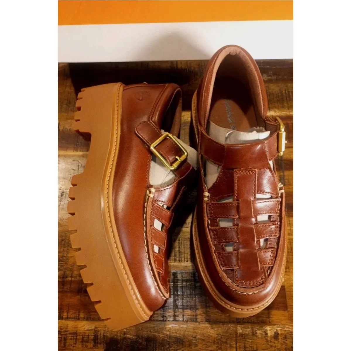 Timberland shoes - timberland stone street buckle - stone street buckle - rust 1
