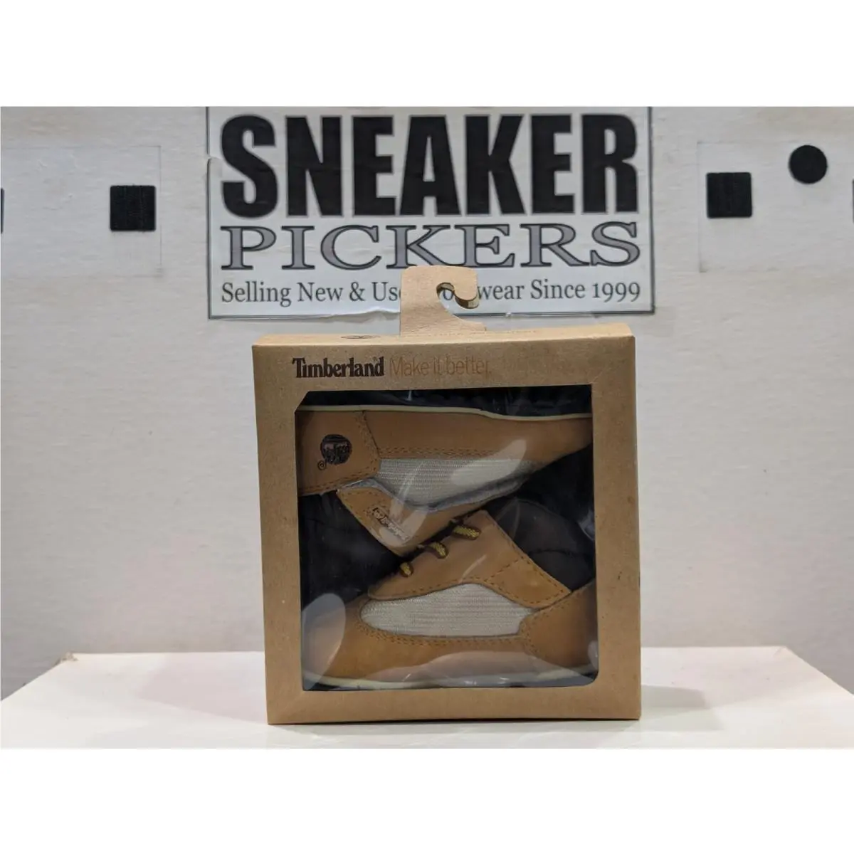 Timberland Field Boot Crib Giftpack - Wheat - Infants Size: 3c - 10866