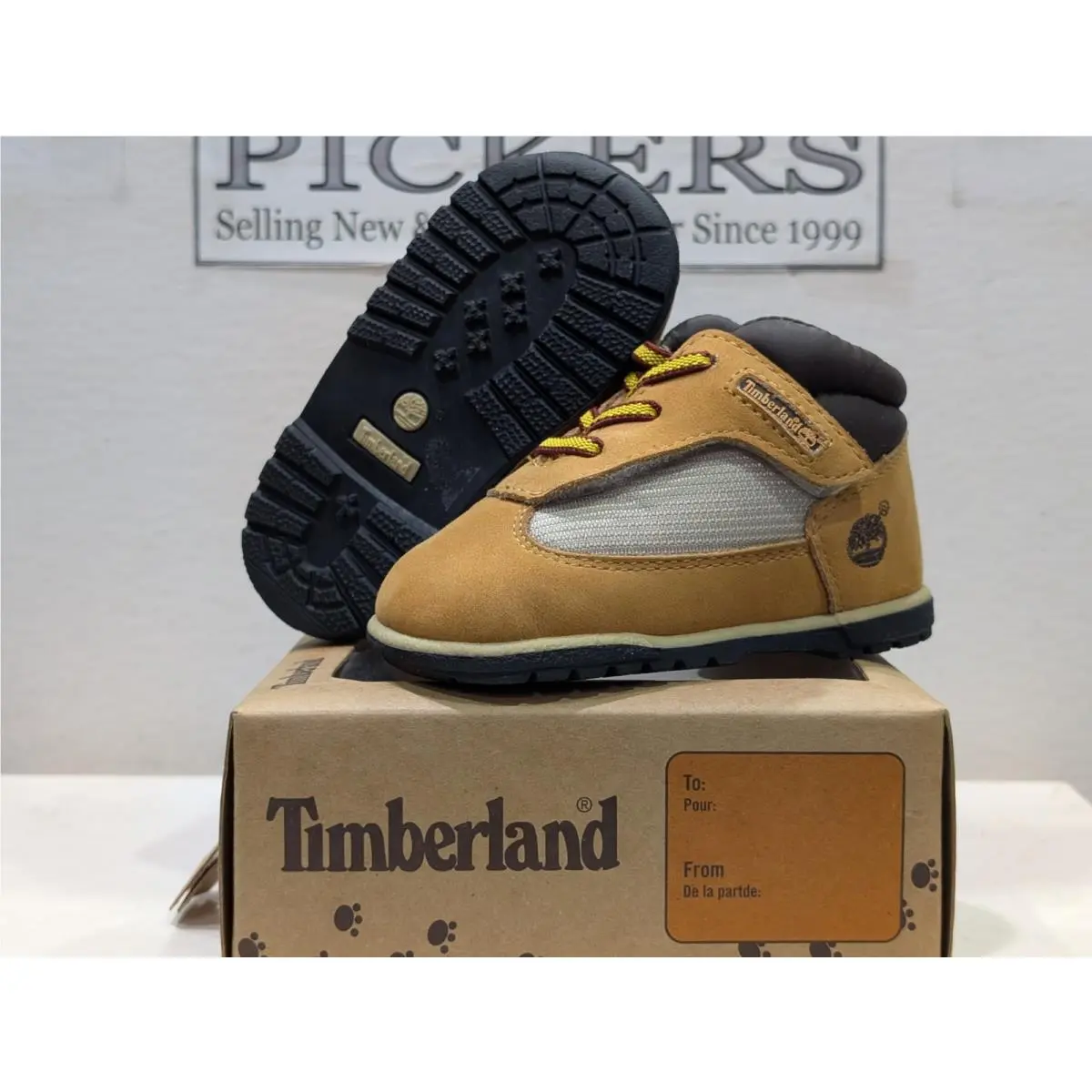 Timberland shoes - Timberland Field Crib Bootie - Field Crib Bootie - Beige (UPC: 822342618954) 6