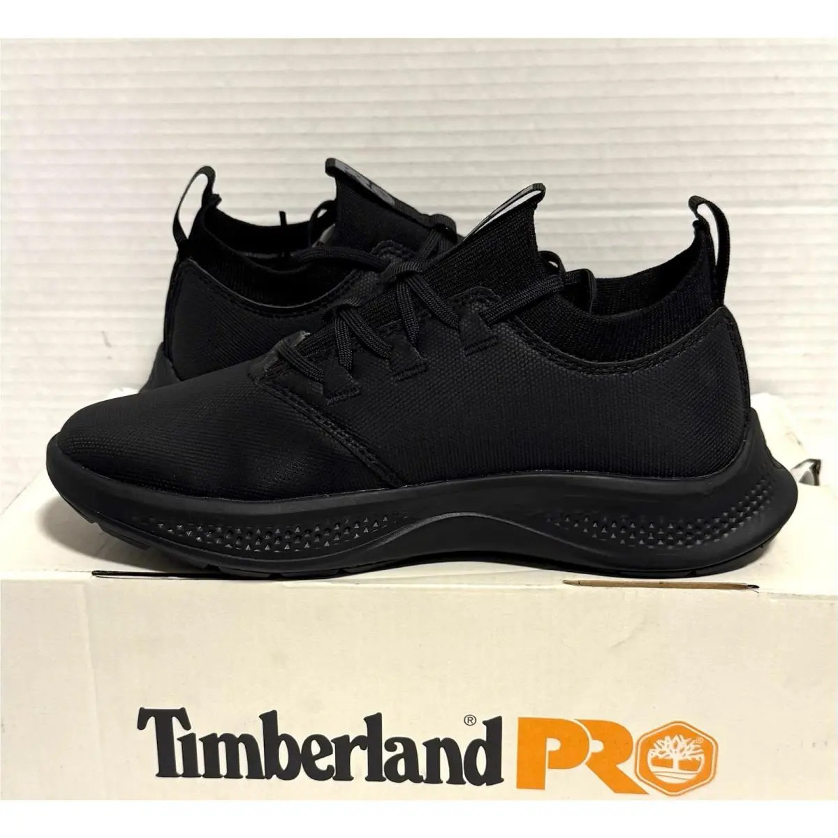 Timberland shoes - Timberland PRO Solace MAX Soft Toe Slip-On - TB0A5WDK001 - Black 4