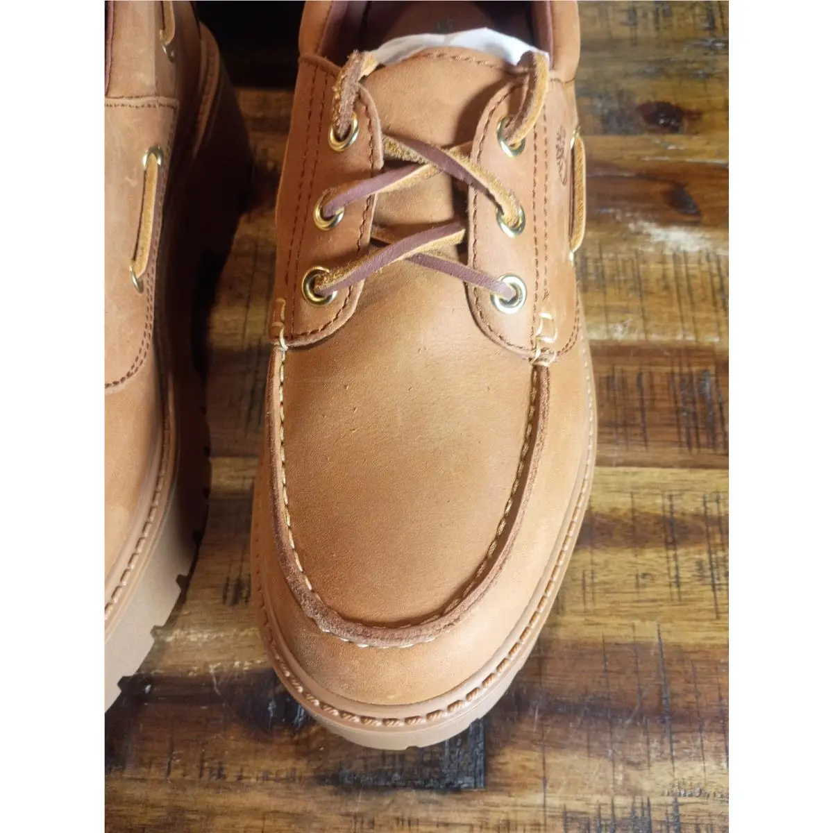 Timberland shoes - stone street pink patent leather - rust 9