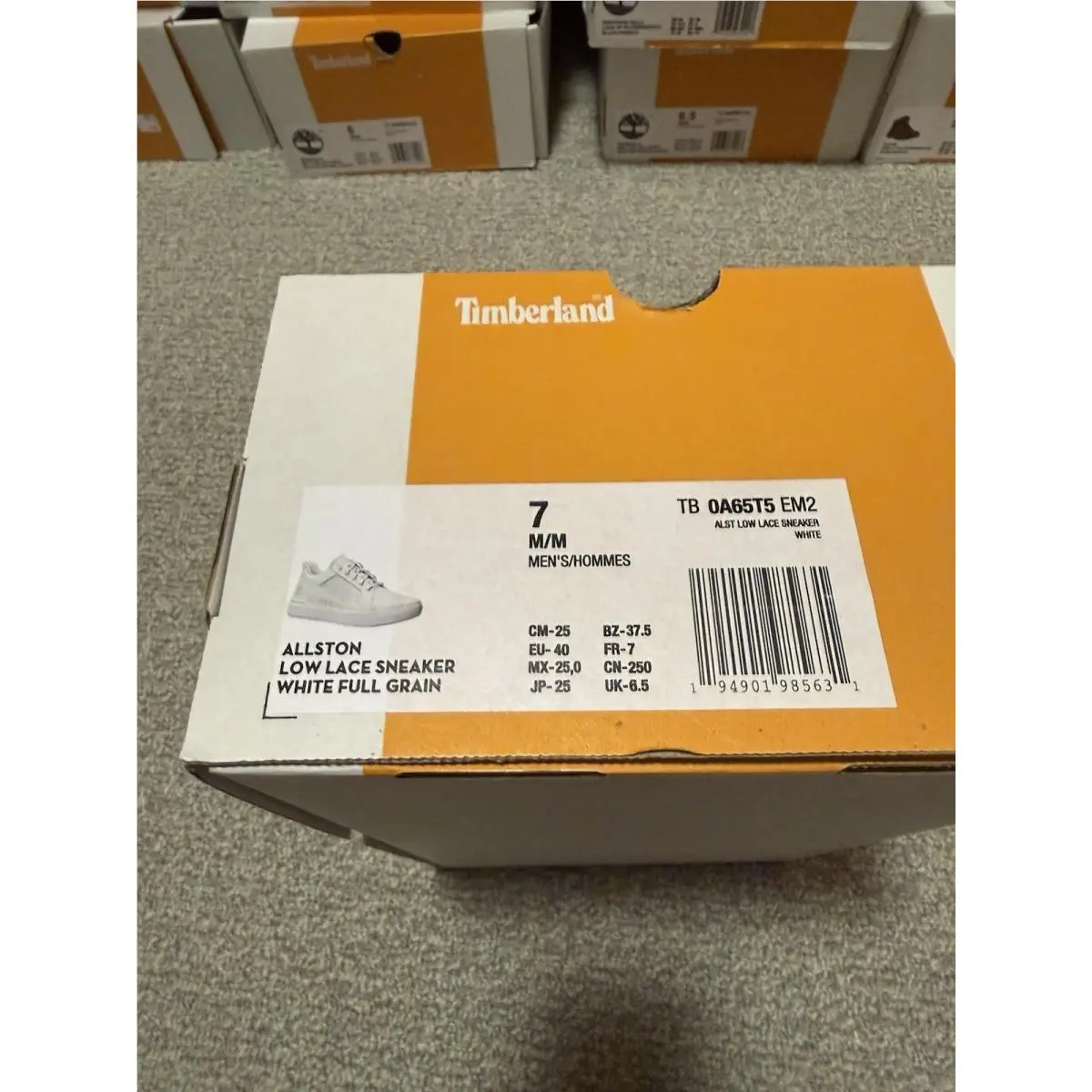 Timberland shoes - TIMBERLAND ALLSTON - ALLSTON - White (UPC: 194901985631) 5