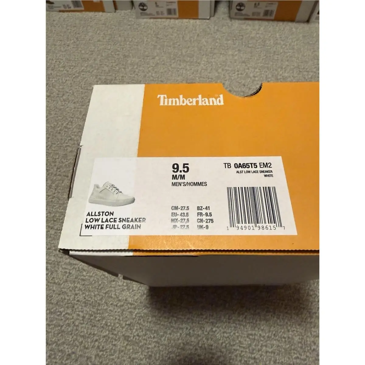Timberland shoes - TIMBERLAND ALLSTON - ALLSTON - White (UPC: 194901986157) 5