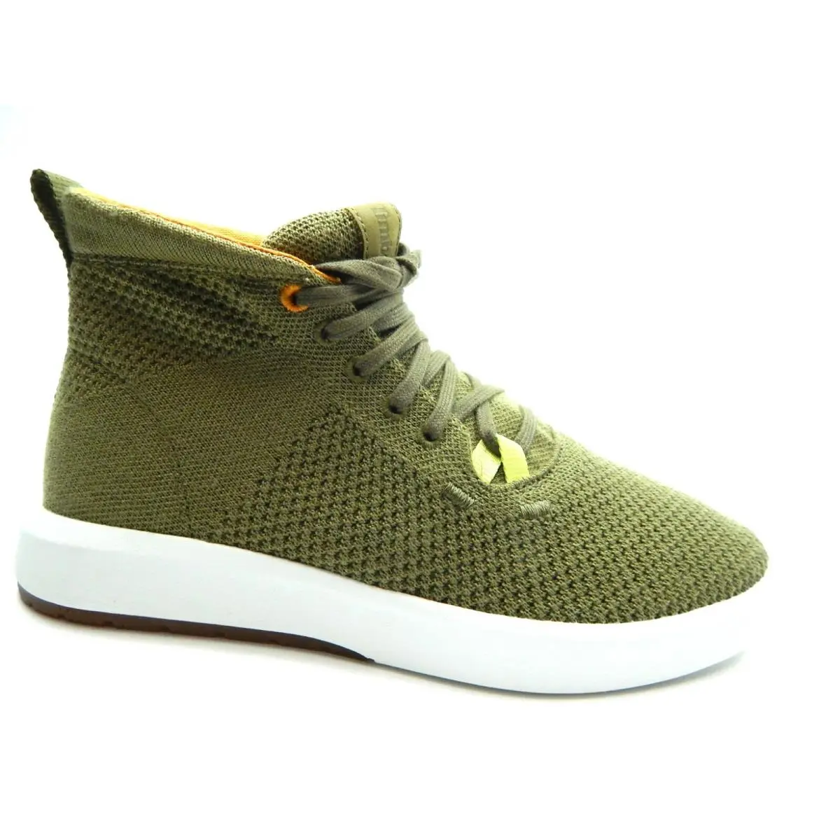 Timberland Men`s Truecloud Chukka Olive Canvas Shoes Size 7