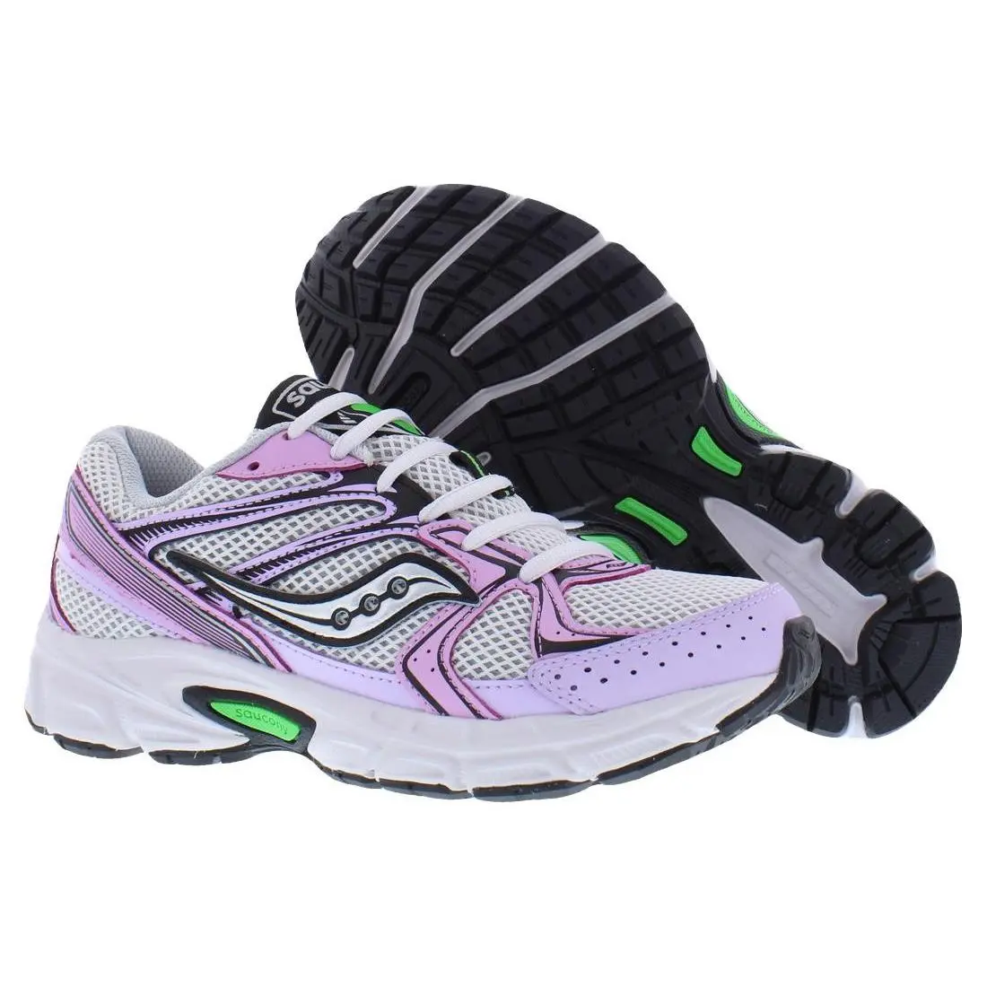 Saucony shoes - Fog/Orchid, Main: Purple 4