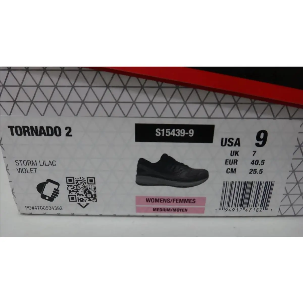 Saucony shoes - Saucony Tornado 2 - Tornado - S15439-9 - Storm Lilac 1