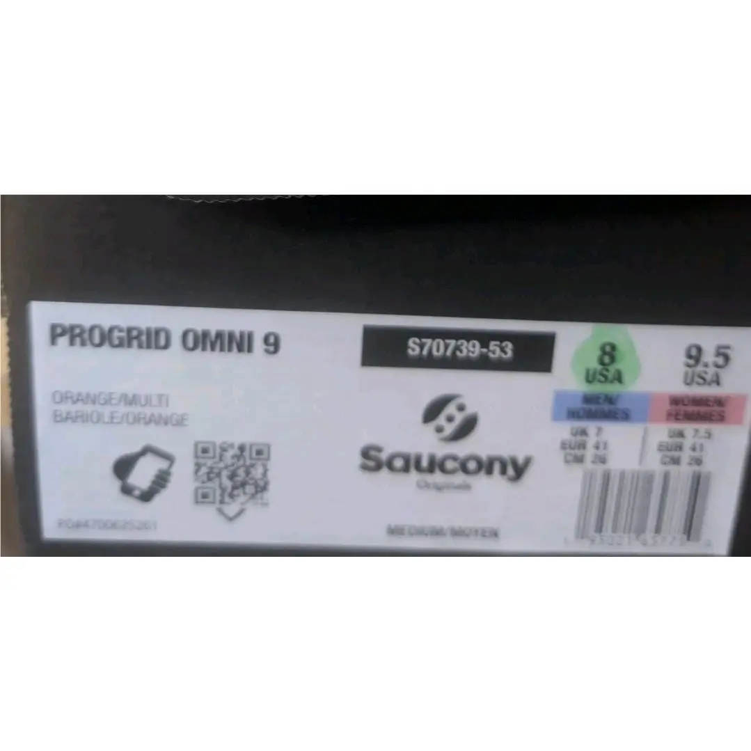 Saucony shoes - Saucony Progrid Omni 9 - Progrid Omni - S70739-53 - Orange 4