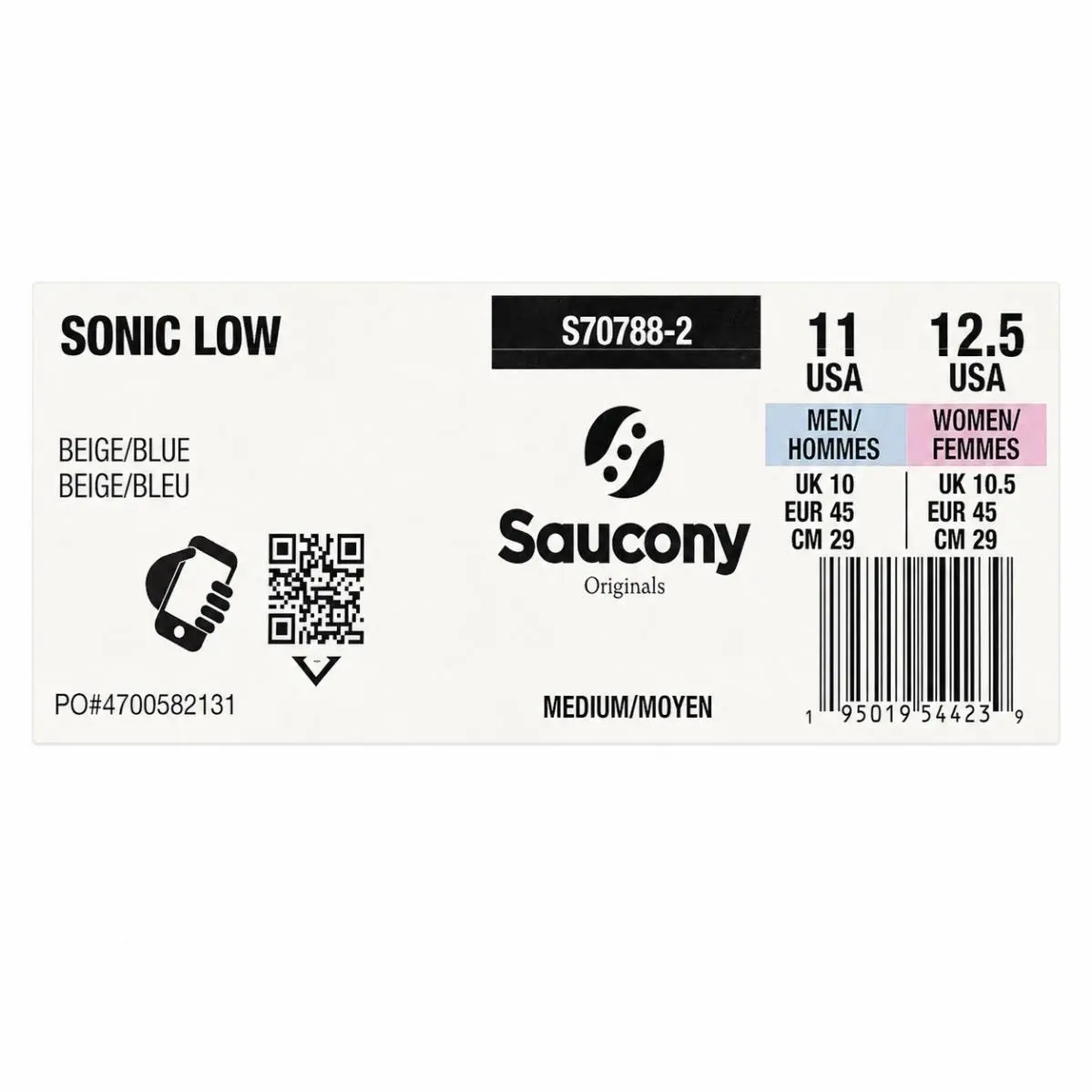 Saucony shoes - Saucony Spot-Bilt Sonic Premium - Sonic Premium - S70788-2 - Ivory 7