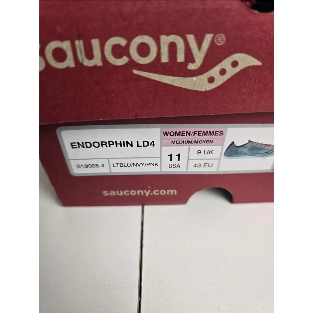 Saucony shoes - Saucony Endorphin LD4 - Endorphin - S19008-4 - Blue/Pink 8