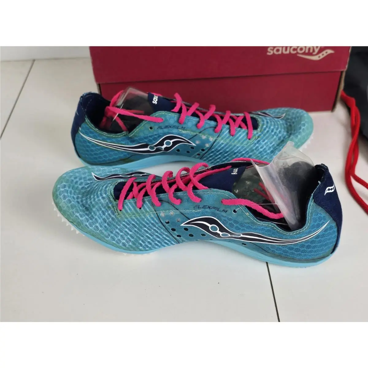 Saucony shoes - Saucony Endorphin LD4 - Endorphin - S19008-4 - Blue/Pink 4