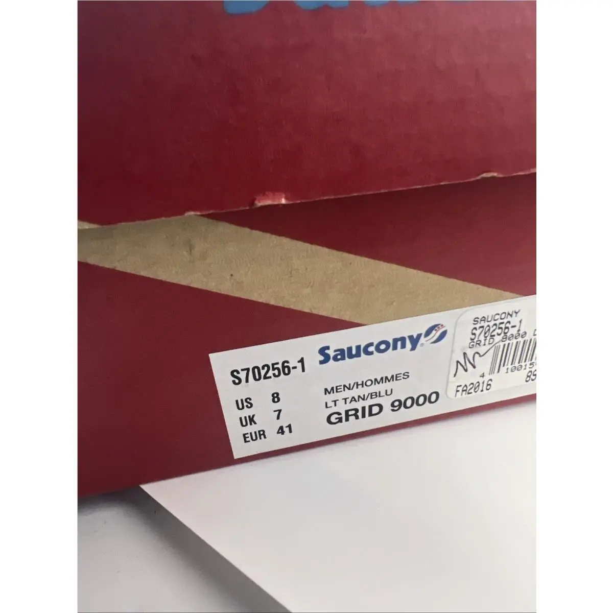 Saucony shoes - Saucony Grid 9000 - Grid - S70256-1 - Tan blue 8