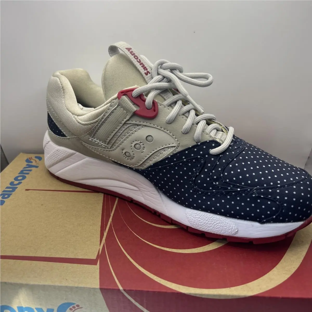 Saucony shoes - Saucony Grid 9000 - Grid - S70256-1 - Tan blue 0