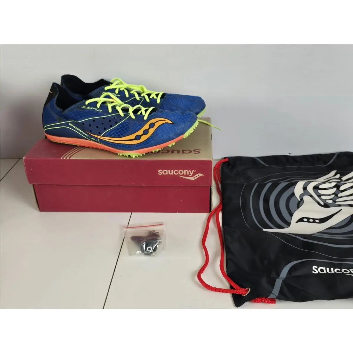 Saucony Endorphin LD4 Men`s Size 13 Track Spikes - Studs Included
