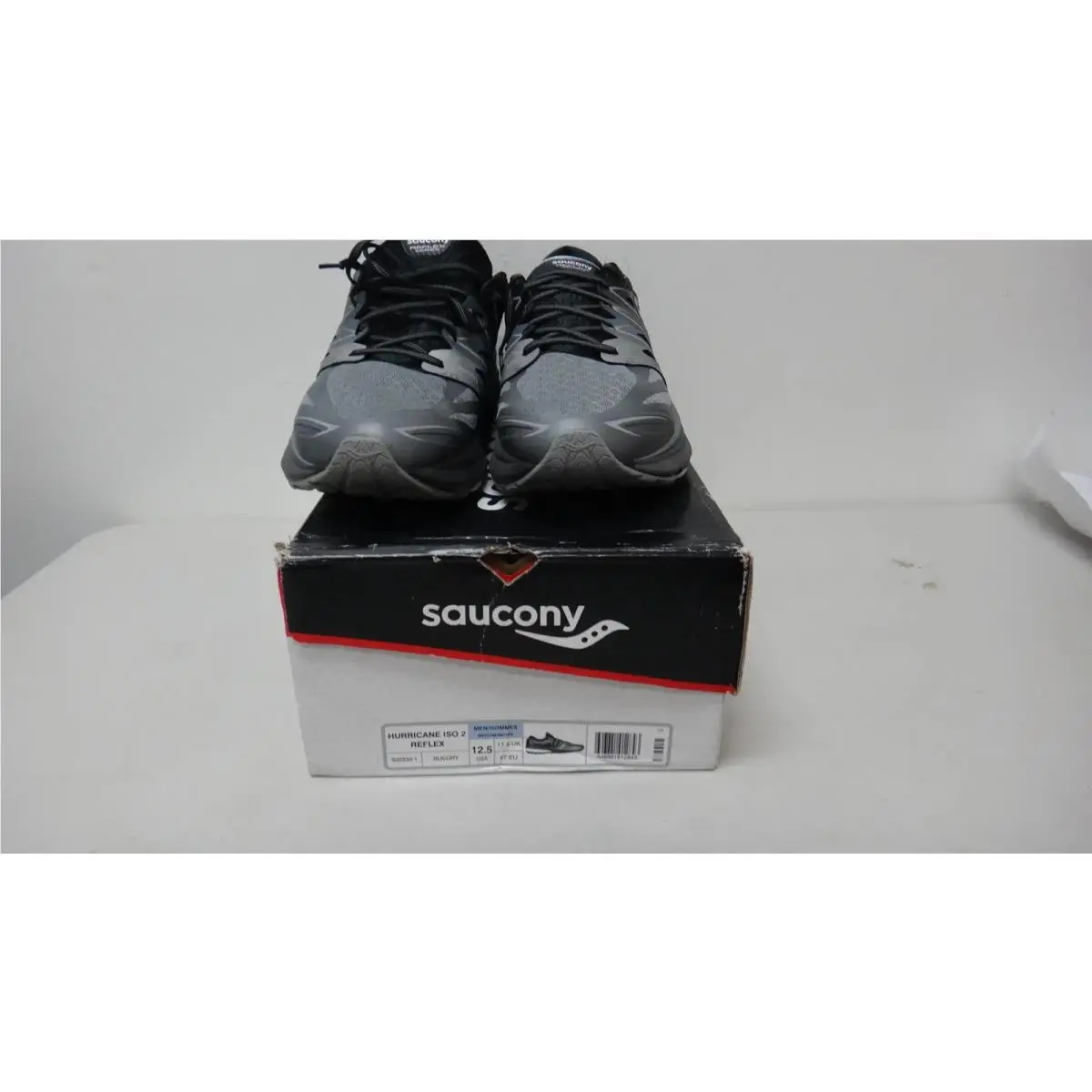 Saucony shoes - Saucony Hurricane ISO 2 Reflex - S20333-1 - Gray 0