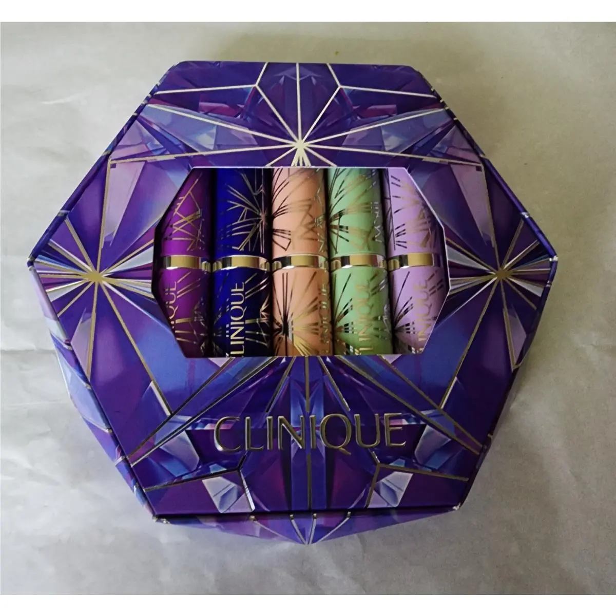 Clinique 5-Pc. Plenty Of Pop Lipstick Set Bare Pop Cherry Pop Mocha Pop Berry