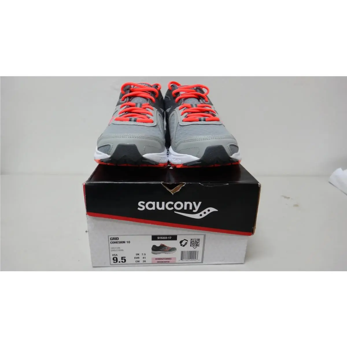 Saucony shoes - Saucony Grid Cohesion 10 - Grid Cohesion - S15333-17 - Gray 0