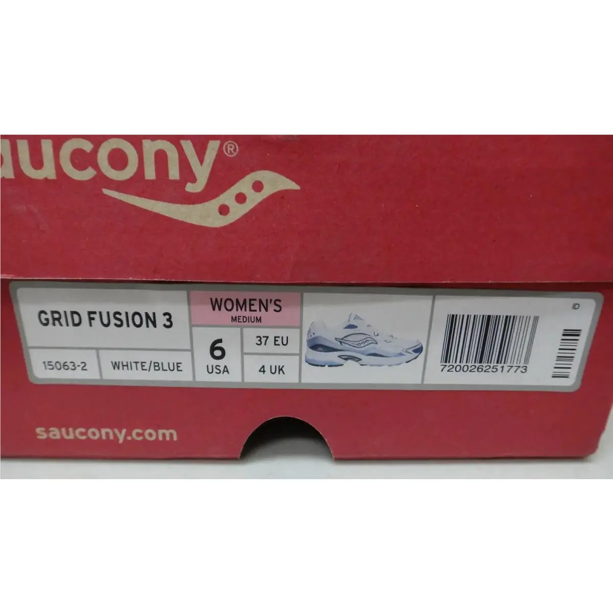 Saucony shoes - Grid Fusion 3 - Grid Fusion - 15063-2 - White/Blue 1