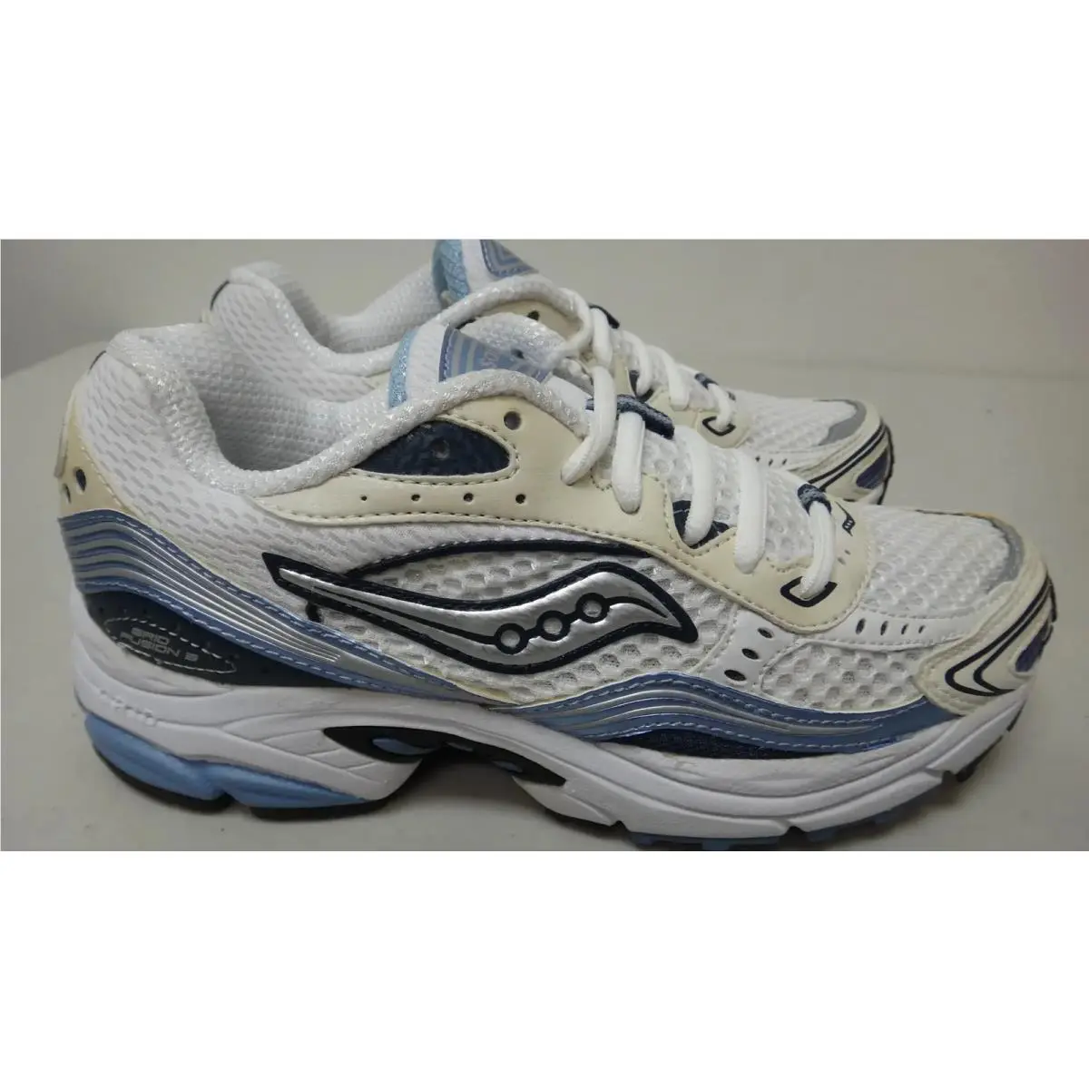 Saucony shoes - Grid Fusion 3 - Grid Fusion - 15063-2 - White/Blue 4