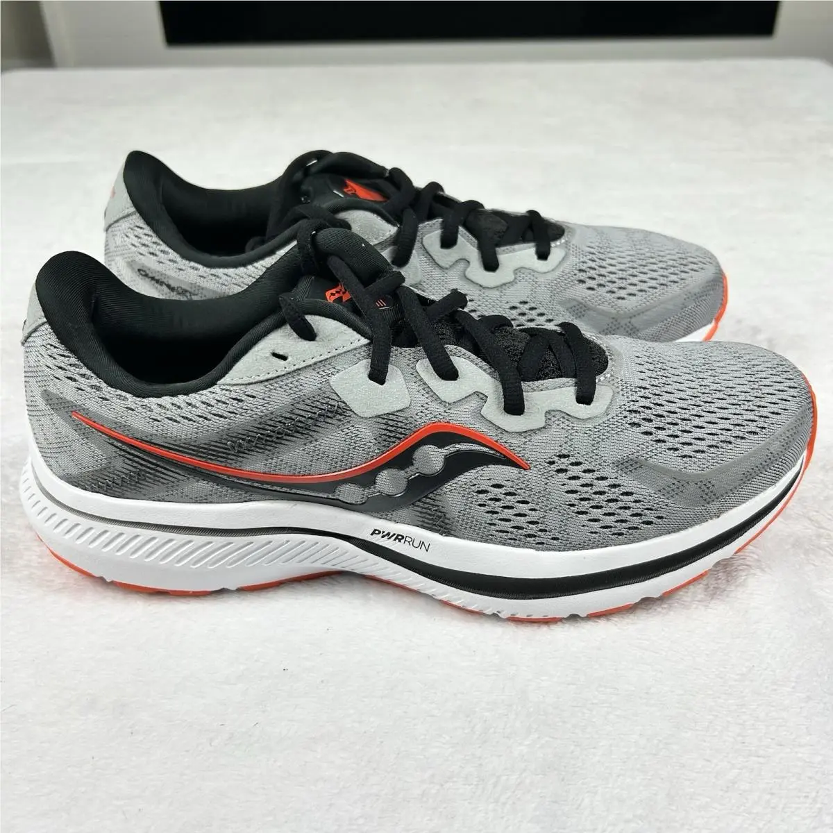 Saucony shoes - Omni 20 - Omni - S20681-20 - Alloy/Fire (UPC: 0194917840092) 8