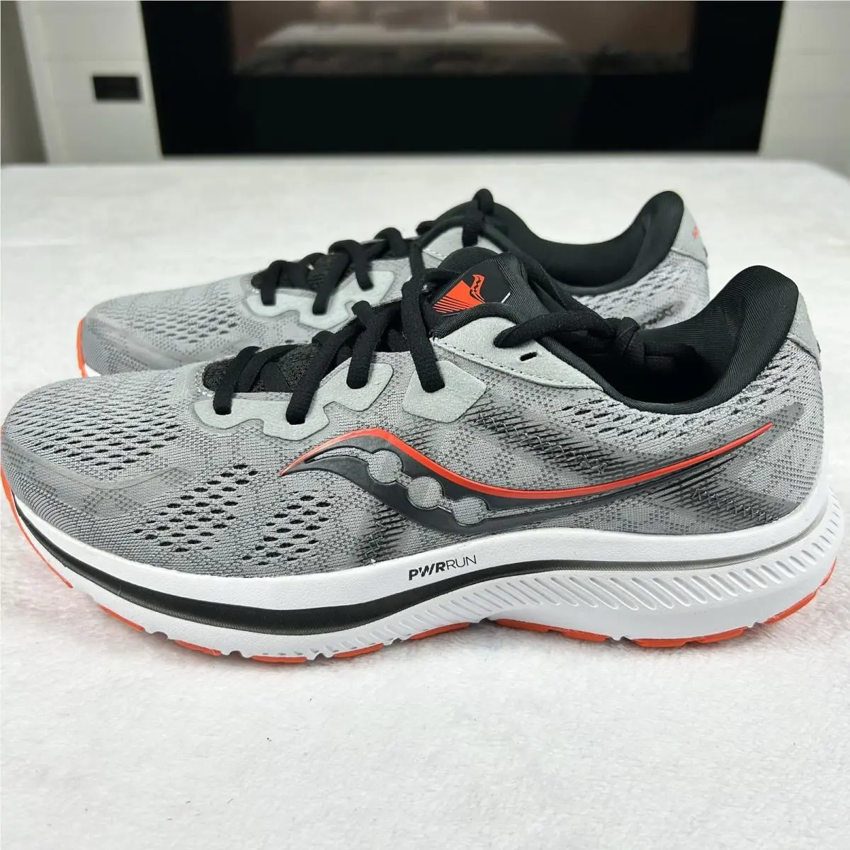 Saucony shoes - Omni 20 - Omni - S20681-20 - Alloy/Fire (UPC: 0194917840092) 1