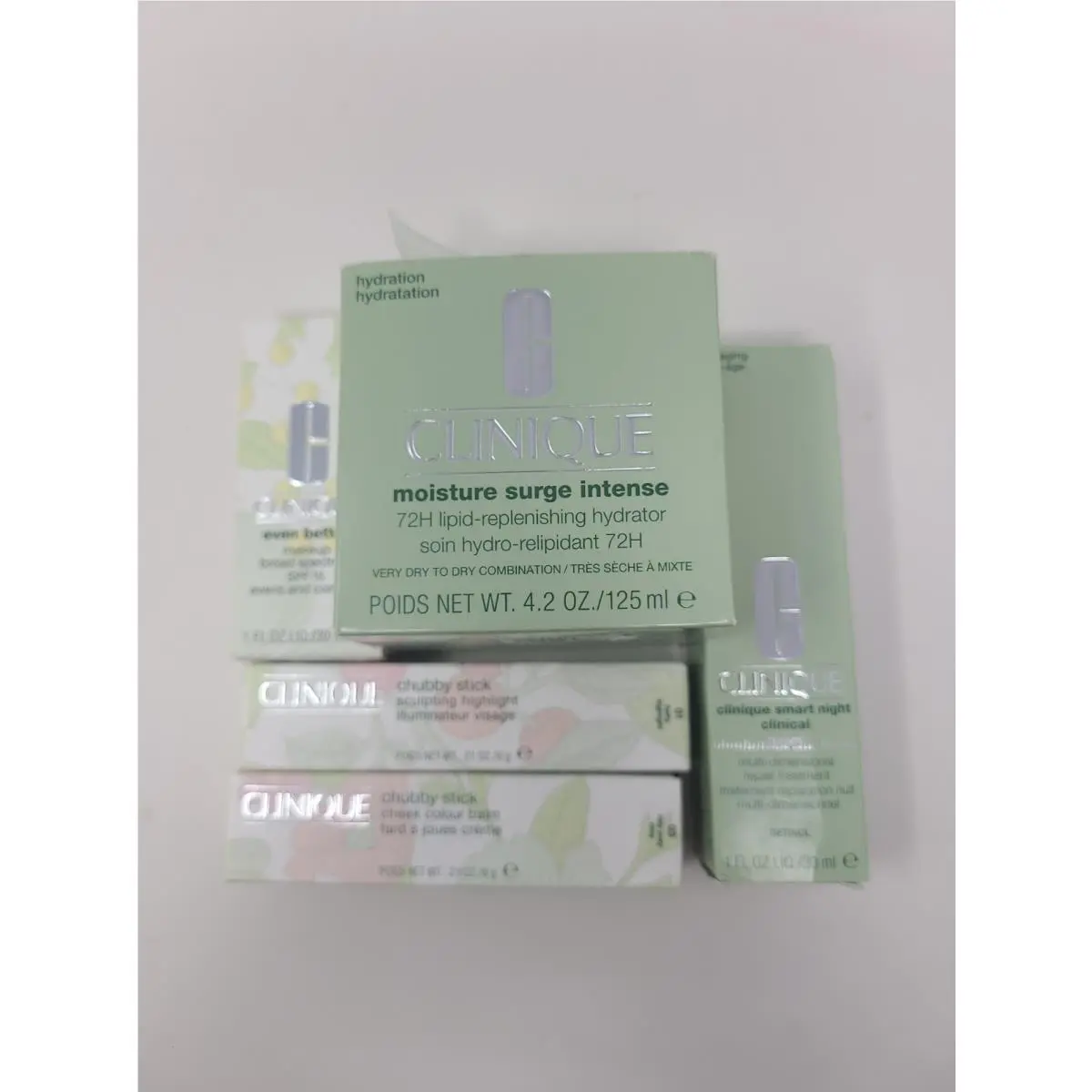 Lot Of Five Assorted Clinique Health and Beauty Products