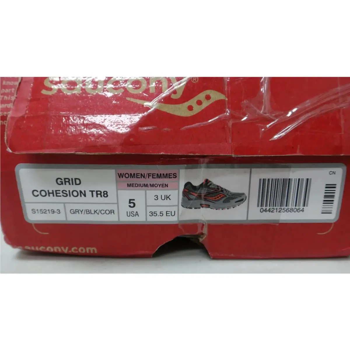 Saucony shoes - Grid Cohesion TR8 - Grid Cohesion - S15219-3 - Gray 1