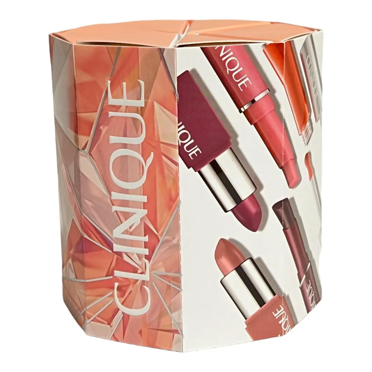 Clinique Lip Vault Set of 8 Travel Pop Lipsticks Gloss Almost Lipstick Chubby