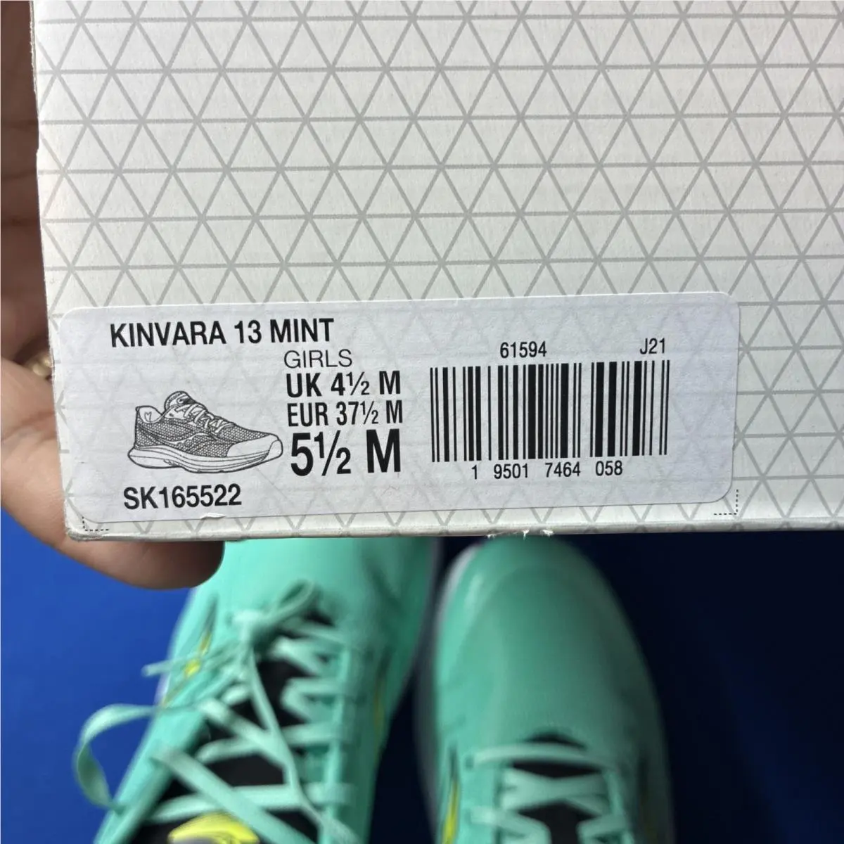 Saucony shoes - Saucony Kinvara 13 - Kinvara - SK165522-300 - Mint (UPC: 195017464324) 5