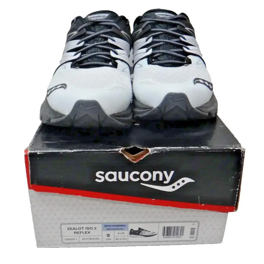 Saucony shoes - Saucony Zealot ISO 2 - Zealot ISO - S20332-1 - White Black Silver 0