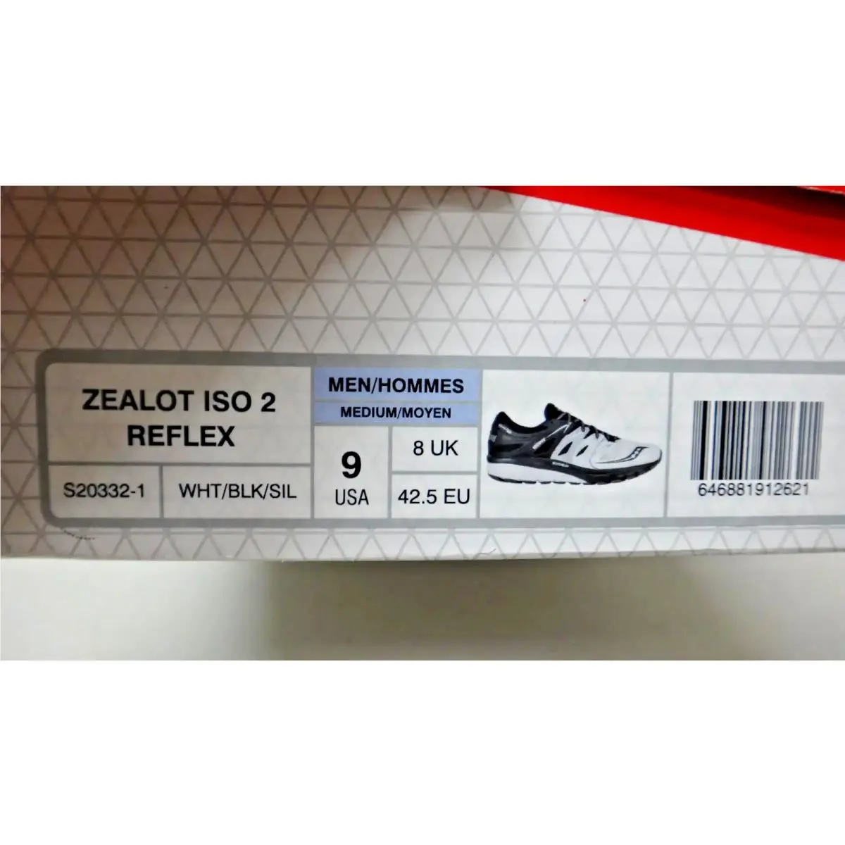Saucony shoes - Saucony Zealot ISO 2 - Zealot ISO - S20332-1 - White Black Silver 1