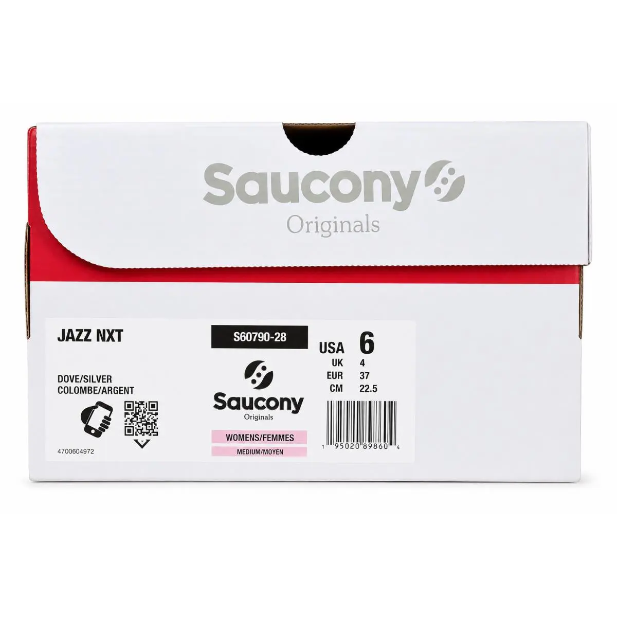 Saucony shoes - Saucony Jazz - Jazz - S60790-28 - White/Silver 7