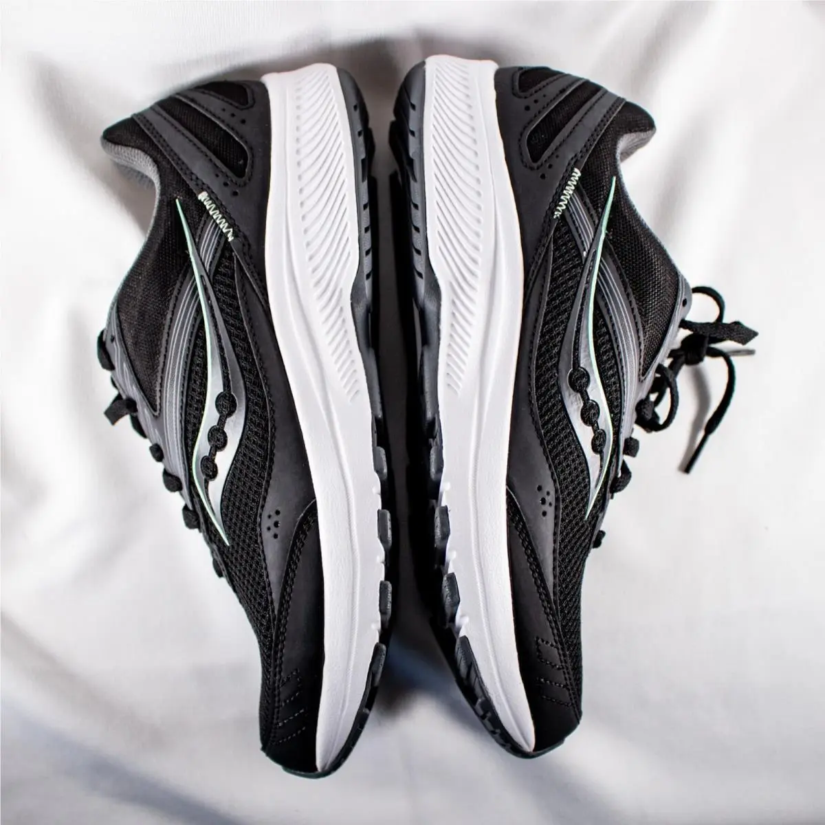 Saucony shoes - SAUCONY S10702-05 - S10702-05 - Black, Gray, Turquoise, Multicolor 14