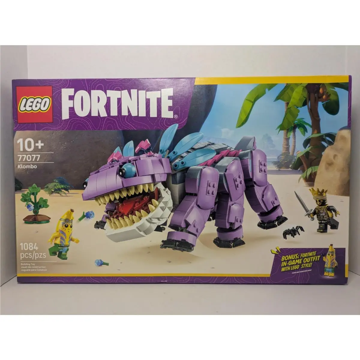 Lego Fortnite Klombo 77077 New/sealed + Bonus In Game Outfit