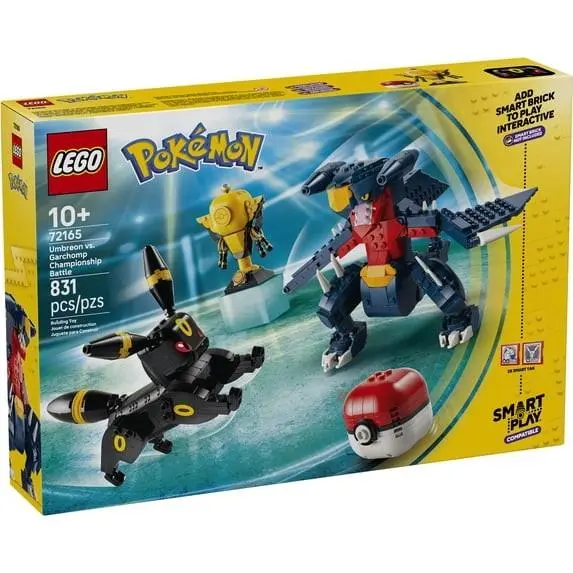 Lego Pokémon Smart Play: Umbreon Vs. Garchomp Championship Battle 72165 Toy Set