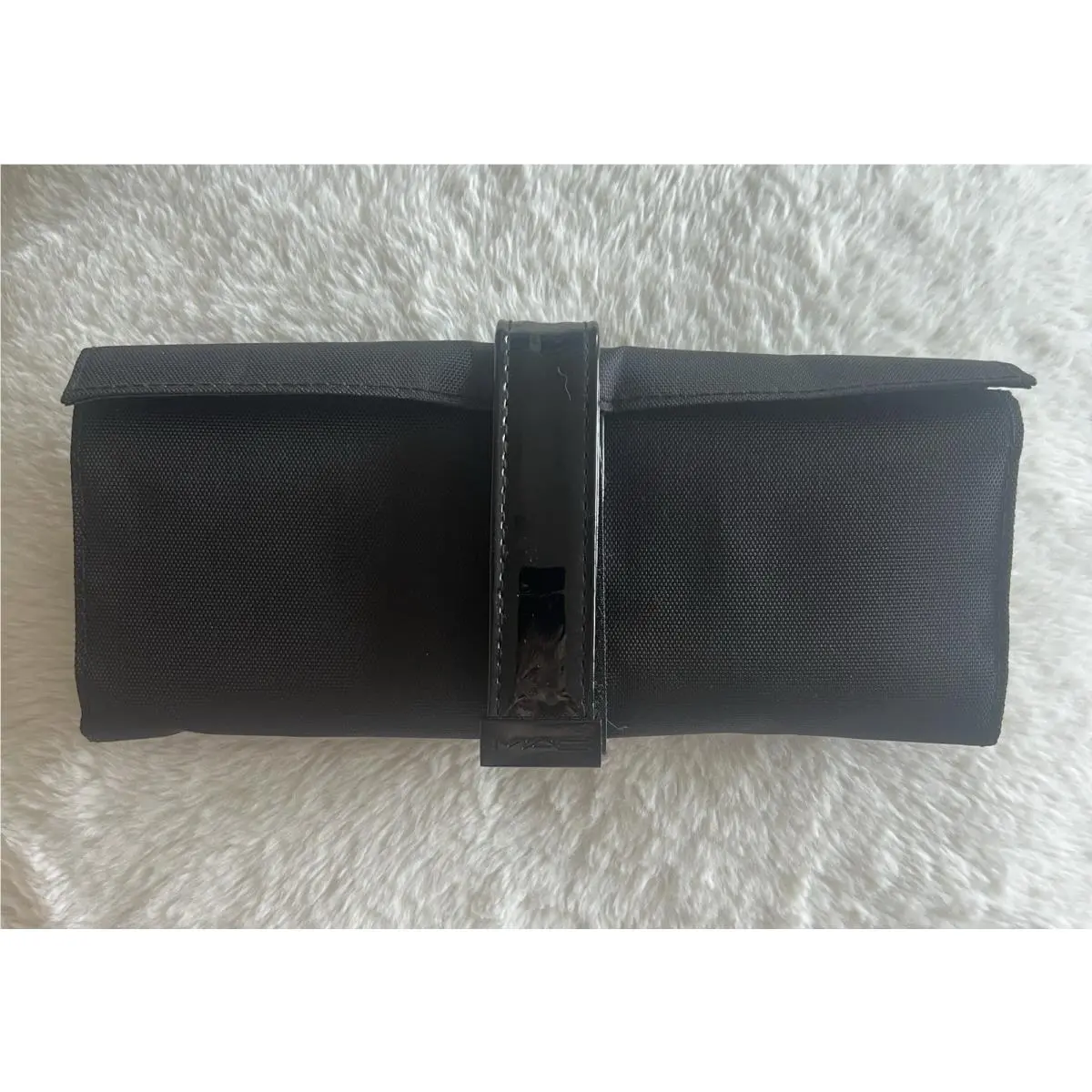 Mac Cosmetics Small Makeup Brush Roll Holder Bag Rare