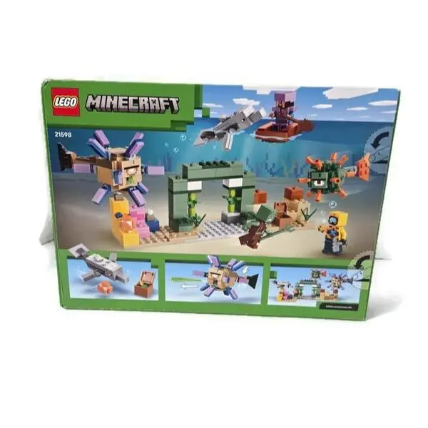 Lego Minecraft 21598 Underwater Adventure 310 Pieces Ages 8+