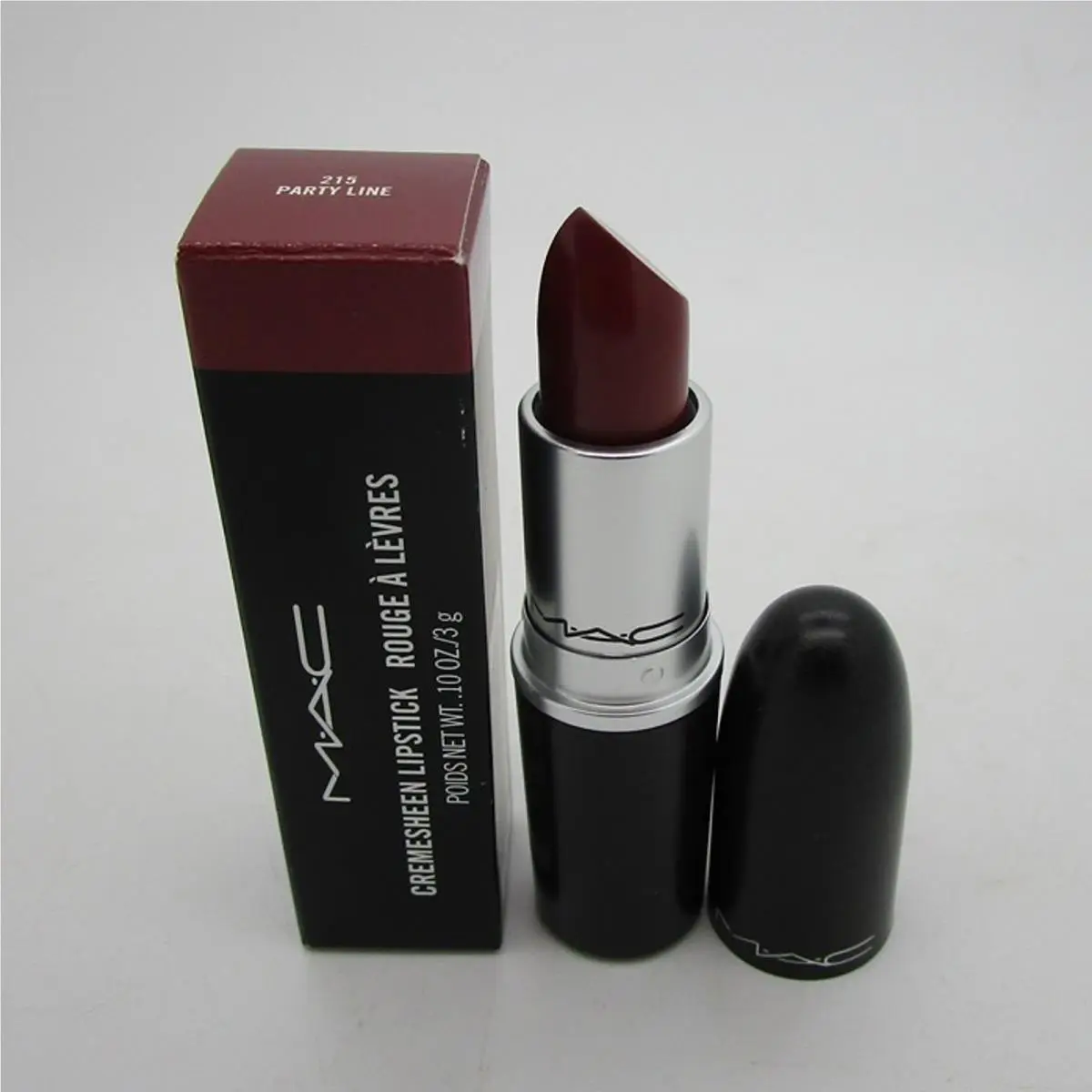 Mac 215 Party Line Cremesheen Lipstick 0.1 oz by MAC Cosmetics
