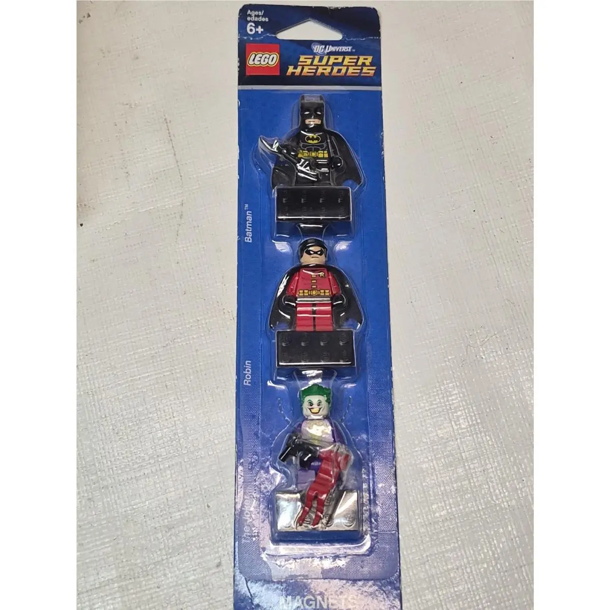 Lego 853431 Lego DC Universe Super Heroes 2012 Magnet Set Batman Robin The Joker