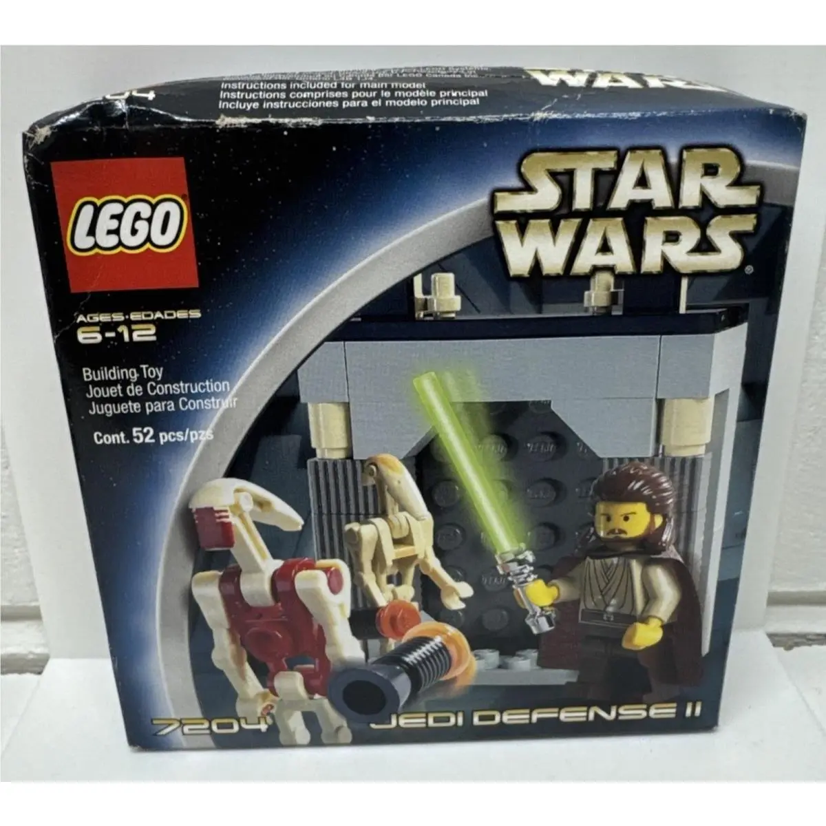 Lego Star Wars: Jedi Defense II 7204 - Vintage 2002 Rare