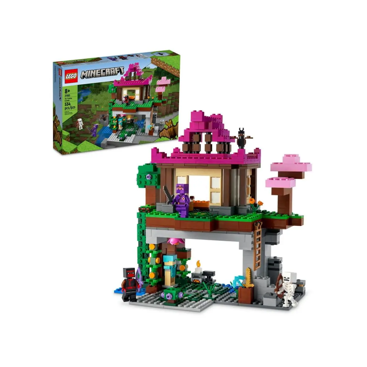 Lego The Training Grounds 21183 Building Set 534 Pieces Minecraft