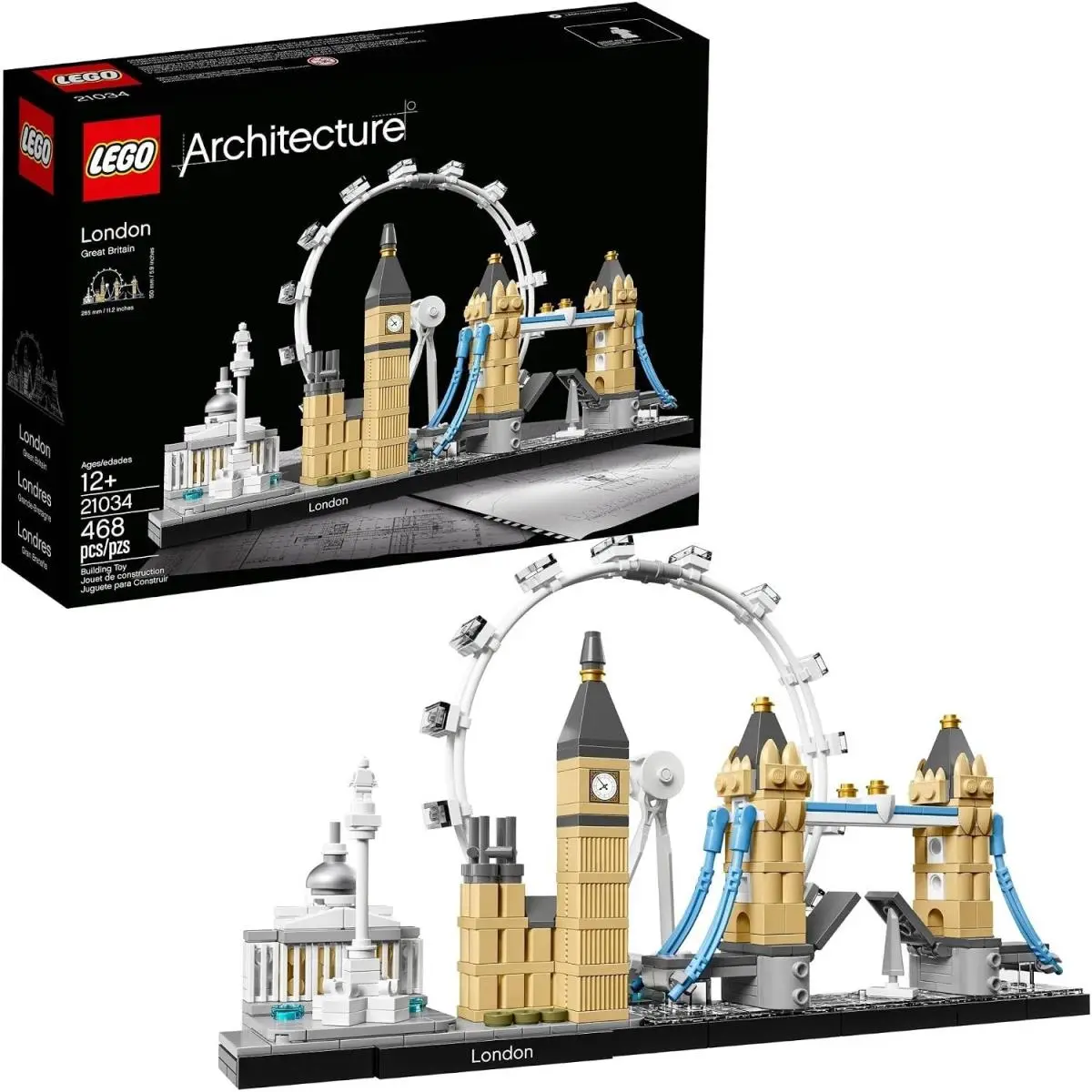 Architecture London Skyline Collection 21034 - 468 Piece Building Experience