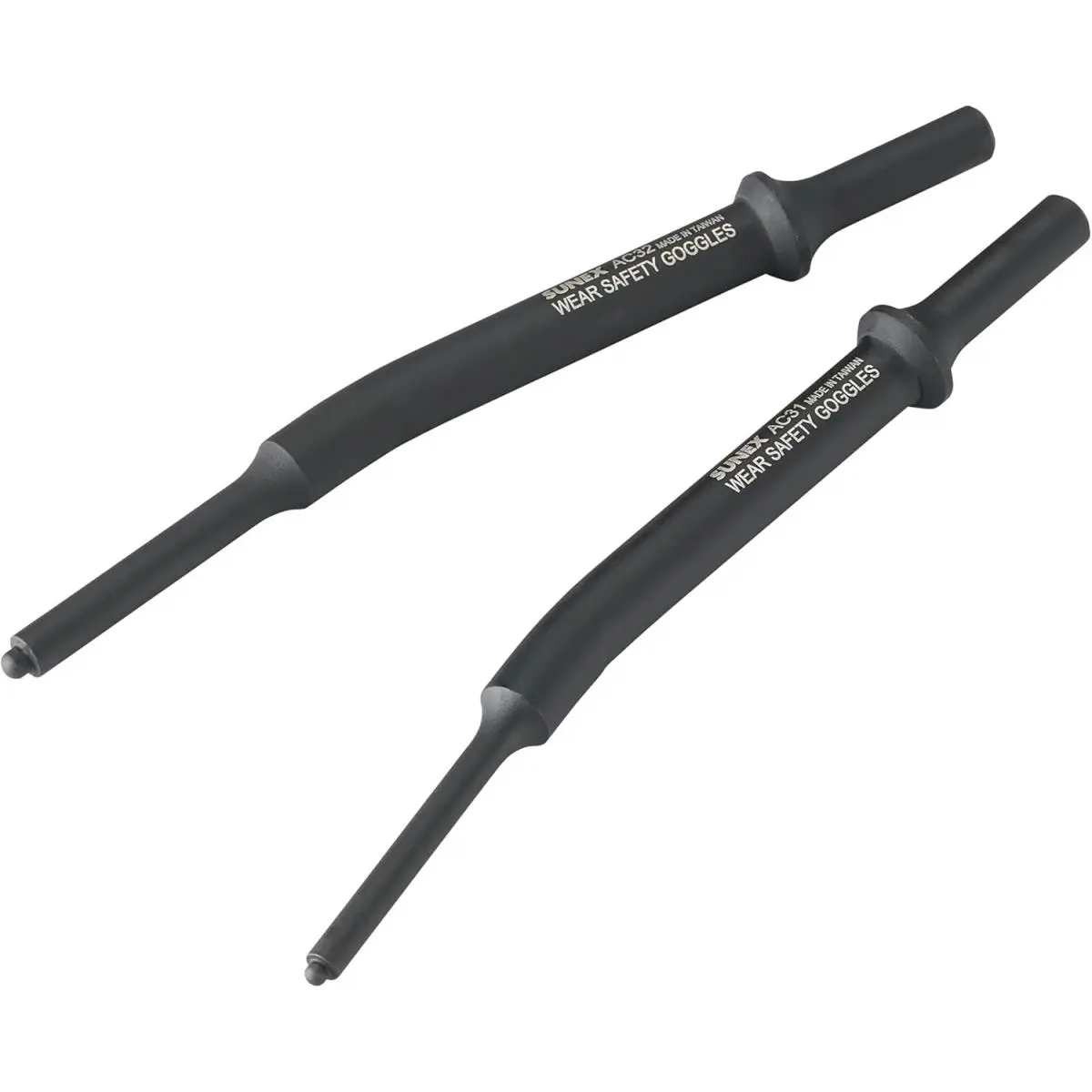 Sunex Tools ACS2 Air Hammer Chisel Hinge Pin Driver Set in Portable Tool Roll 2