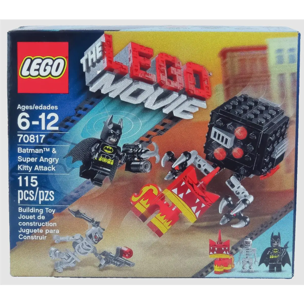 Lego 70817 Batman Super Angry Kitty Attack Retired 115 Pcs 3 Minifigures Bnisb