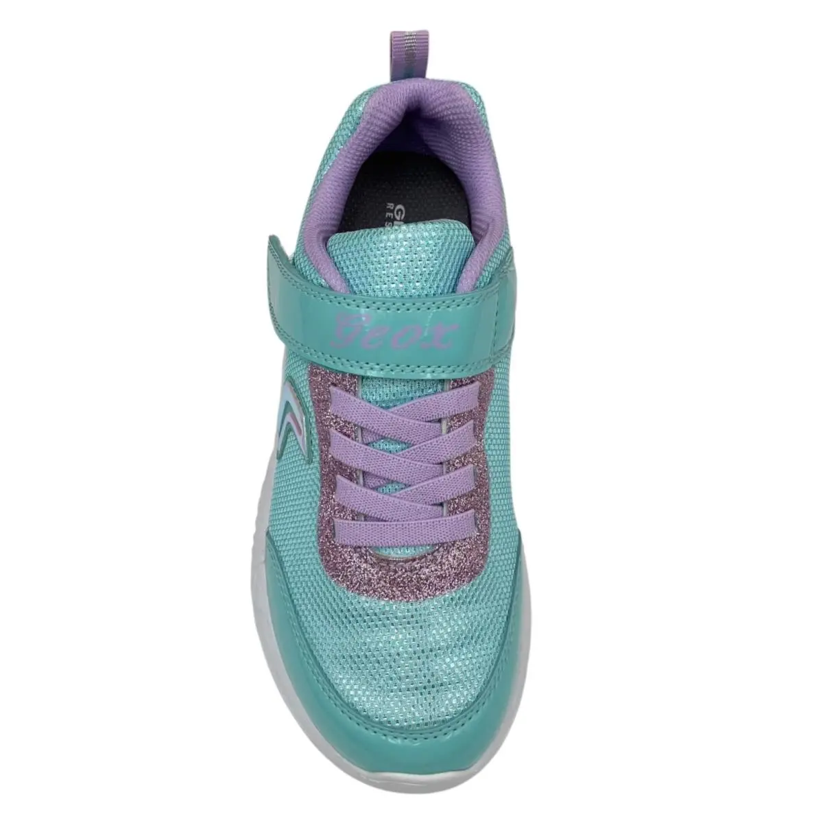 Geox shoes - Geox J Assister Light-Up - Assister - J45E9A0ASHHC4A8R - Aqua/Lilac (UPC: 8056206682139) 3