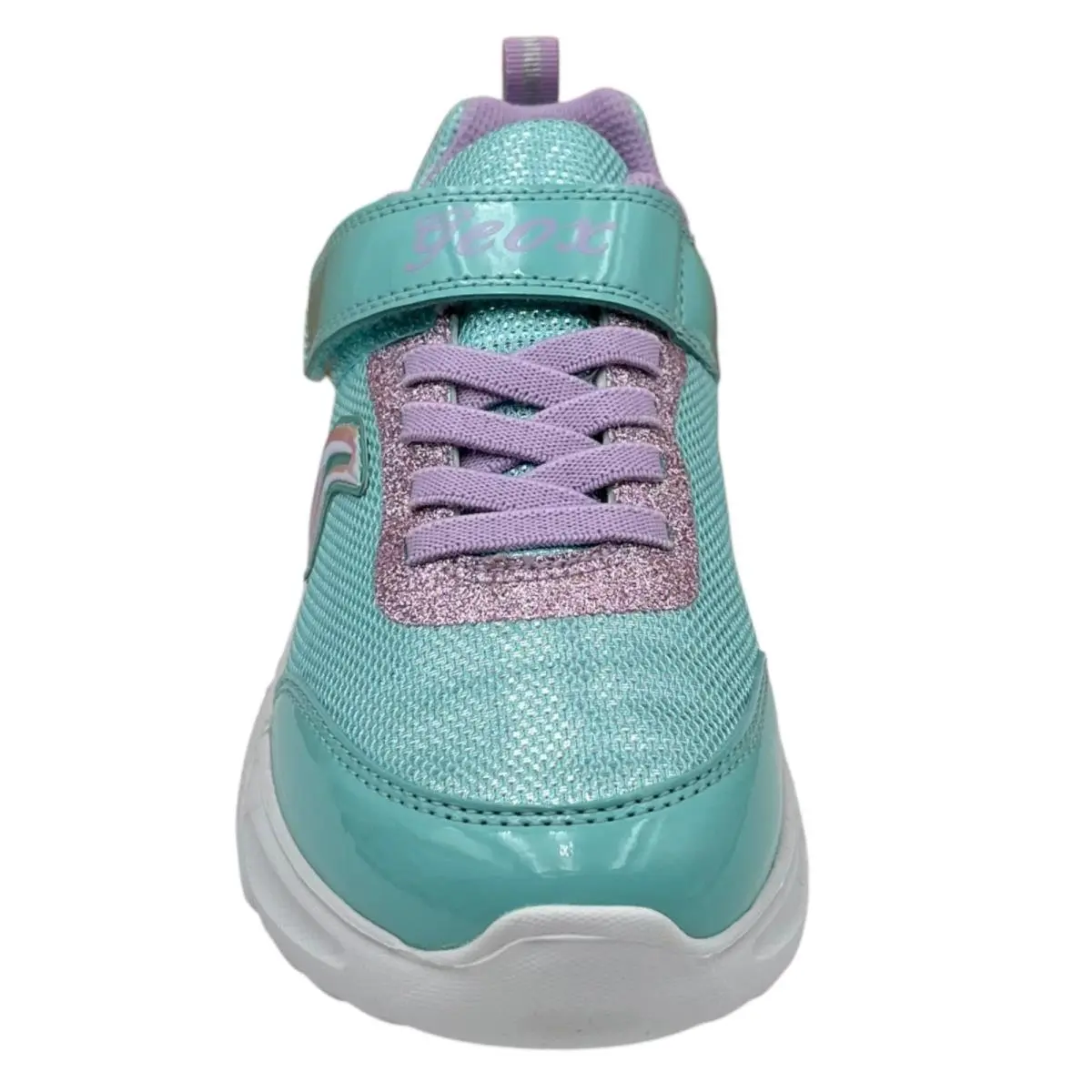 Geox shoes - Geox J Assister Light-Up - Assister - J45E9A0ASHHC4A8R - Aqua/Lilac (UPC: 8056206682139) 4