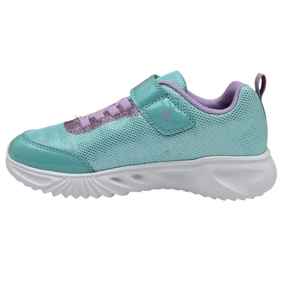 Geox shoes - Geox J Assister Light-Up - Assister - J45E9A0ASHHC4A8R - Aqua/Lilac (UPC: 8056206682139) 5