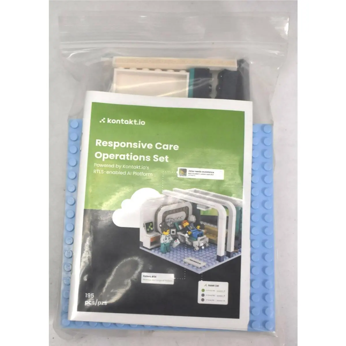 Kontakt IO Responsive Care Operations Hospital Room Lego Set Tyler Clites Design