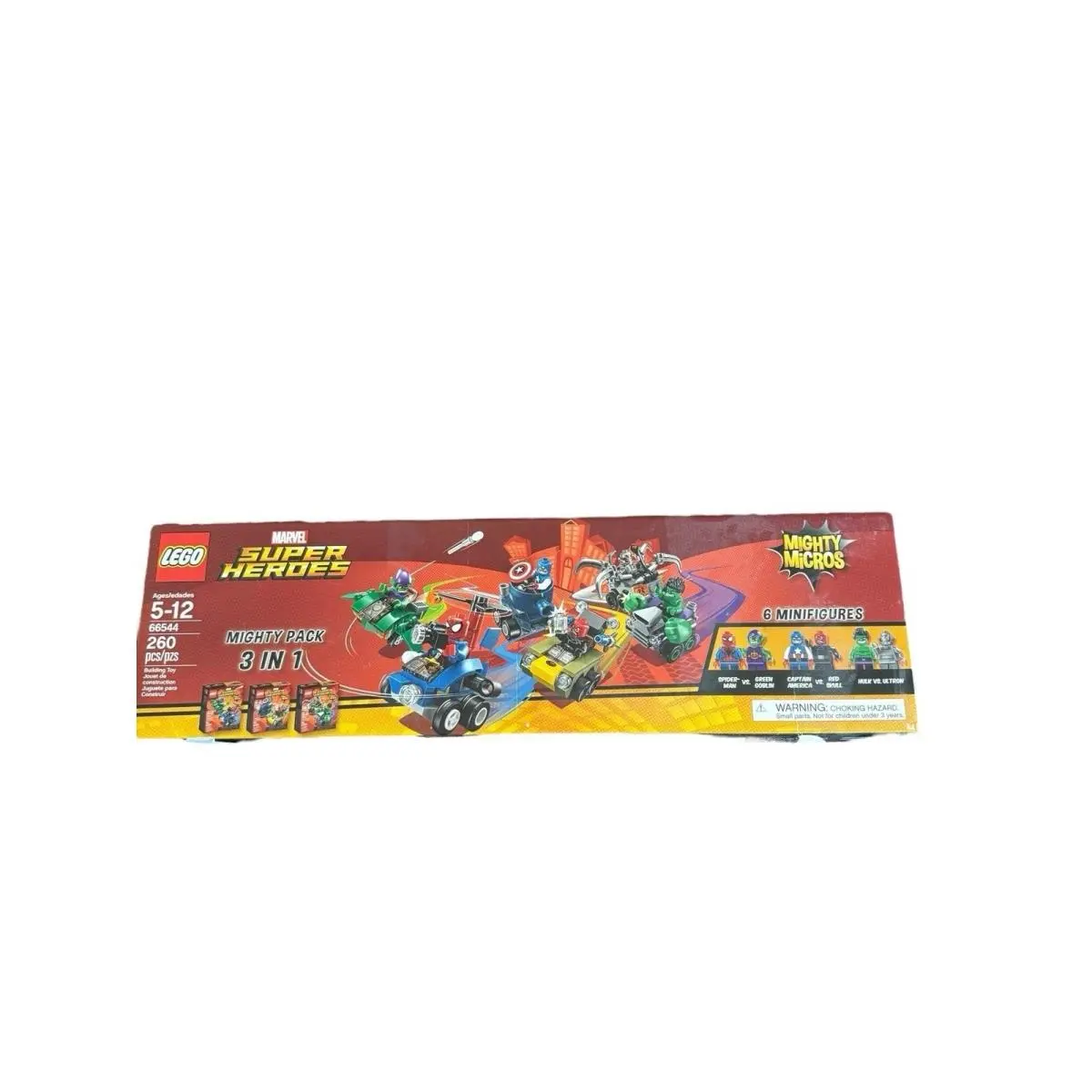 Lego Marvel Super Hero Mighty Micros 3 In 1 Gift Set 66544 Retired
