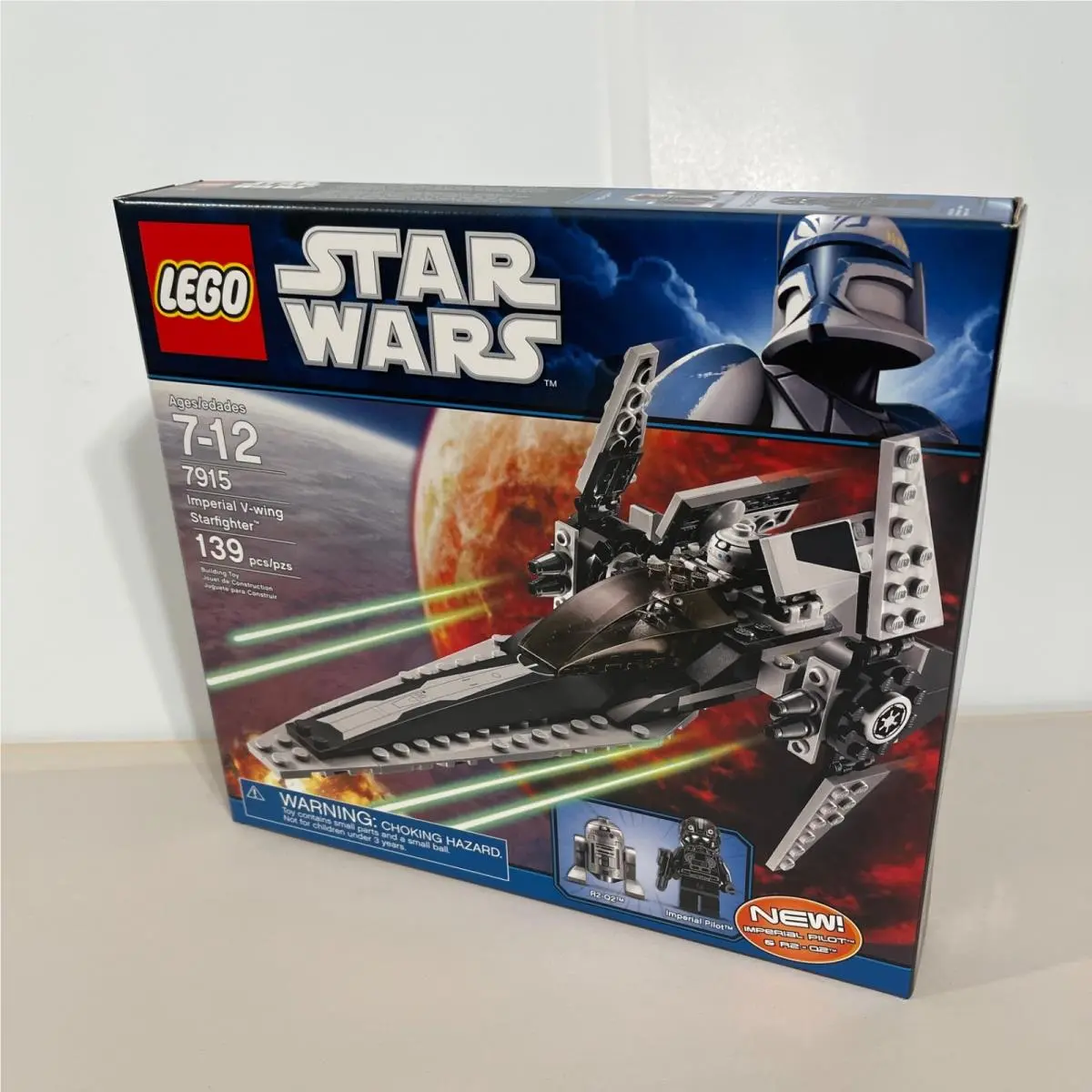Lego Star Wars 7915 Imperial V-wing Starfighter Set Retired