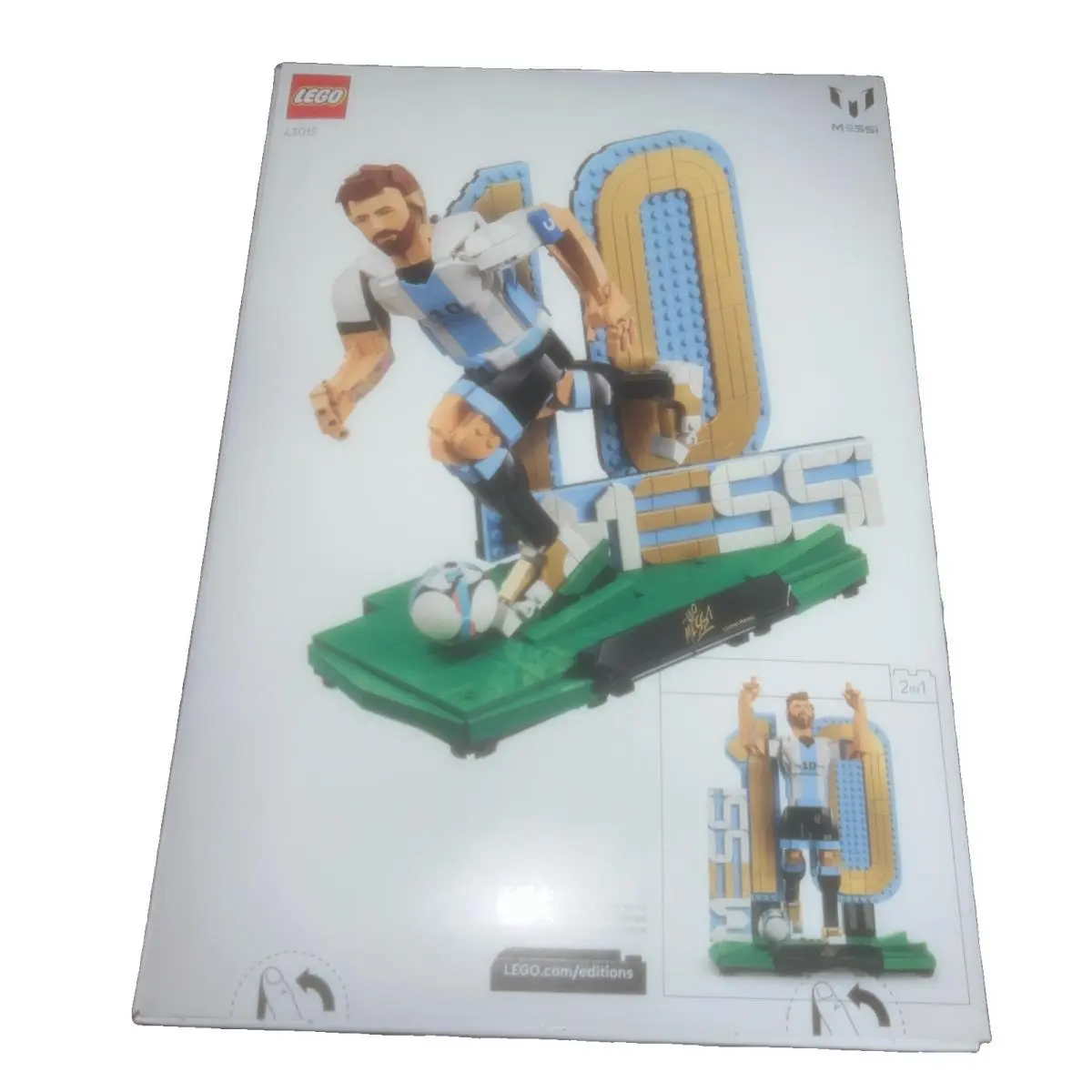 In The Box Lego 43015 Editions Lionel Messi -soccer Legend